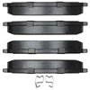 1400-1304-00 Ultimate-Duty Brake Pads Kit, Fits Select Lexus/Toyota/Scion, Position: Rear - image 3