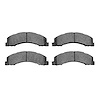 1400-1335-00 Ultimate-Duty Brake Pads Kit, Fits Select Multiple Makes/Models, Position: Front,Fr & Rr,Rear - image 1