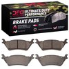 1400-1602-00 Ultimate-Duty Brake Pads Kit, 2012-2020 Ford/Lincoln/Mercury/Mazda, Position: Rear - image 4