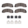 1400-2087-01 Ultimate-Duty Brake Pads & Hardware Kit, 2010-2021 Ford/Lincoln/Mercury/Mazda, Position: Front - image 1