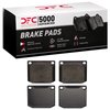 1551-0002-00 5000 Advanced Low-Metallic Brake Pads, 1960-1987 Multiple Makes/Models, Position: Front - image 4