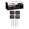 1551-0002-01 5000 Advanced Low-Metallic Brake Pads & Hardware Kit, 1961-1972 Multiple Makes/Models, Position: Front - image 1