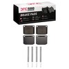 1551-0002-01 5000 Advanced Low-Metallic Brake Pads & Hardware Kit, 1961-1972 Multiple Makes/Models, Position: Front - image 2