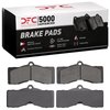 1551-0008-00 5000 Advanced Semi-Metallic Brake Pads, 1963-1982 GM, Position: Front,Rear - image 4