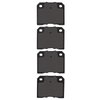 1551-0009-00 5000 Advanced Low-Metallic Brake Pads, 1958-1993 Multiple Makes/Models, Position: Front,Rear - image 2