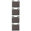 1551-0031-00 5000 Advanced Low-Metallic Brake Pads, 1961-2004 Multiple Makes/Models, Position: Rear,Front - image 2