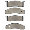 1551-0034-00 5000 Advanced Semi-Metallic Brake Pads, 1968-1973 Ford/Lincoln/Mercury/Mazda, Position: Front - image 1