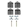 1551-0040-01 5000 Advanced Semi-Metallic Brake Pads & Hardware Kit, 1966-1970 Audi/Volkswagen, Position: Front - image 1
