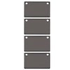1551-0043-00 5000 Advanced Low-Metallic Brake Pads, 1967-1993 Volvo, Position: Front - image 2