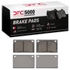 1551-0043-00 5000 Advanced Low-Metallic Brake Pads, 1967-1993 Volvo, Position: Front - image 4