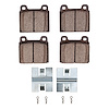 1551-0045-13 5000 Advanced Low-Metallic Brake Pads & Hardware Kit, 1973-1985 Audi/Volkswagen, Position: Front