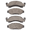 1551-0050-00 5000 Advanced Semi-Metallic Brake Pads, 1972-1985 Multiple Makes/Models, Position: Front - image 1