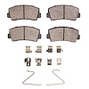 1551-0076-01 5000 Advanced Ceramic Brake Pads & Hardware Kit, 1980-1985 Ford/Lincoln/Mercury/Mazda, Position: Front - image 1