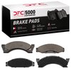 1551-0090-00 5000 Advanced Semi-Metallic Brake Pads, 1974-1981 Multiple Makes/Models, Position: Front - image 4