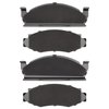 1551-0091-00 5000 Advanced Semi-Metallic Brake Pads, 1974-1983 Multiple Makes/Models, Position: Front - image 2
