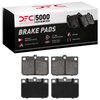 1551-0101-00 5000 Advanced Semi-Metallic Brake Pads, 1972-1987 Multiple Makes/Models, Position: Front - image 4
