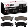1551-0102-00 5000 Advanced Semi-Metallic Brake Pads, 1975-1980 Ford/Lincoln/Mercury/Mazda, Position: Front,Rear - image 4