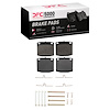 1551-0117-01 5000 Advanced Ceramic Brake Pads & Hardware Kit, 1974-1982 Multiple Makes/Models, Position: Front - image 1