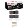 1551-0117-02 5000 Advanced Ceramic Brake Pads & Hardware Kit, 1976-1981 Infiniti/Nissan, Position: Front - image 1