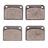 1551-0118-09 5000 Advanced Semi-Metallic Brake Pads & Hardware Kit, 1975-1976 GM, Position: Rear - image 1