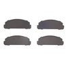 1551-0132-10 5000 Advanced Semi-Metallic Brake Pads, 1977-1983 Ford/Lincoln/Mercury/Mazda, Position: Front - image 2