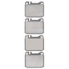 1551-0145-10 5000 Advanced Low-Metallic Brake Pads, 1979-1991 Mercedes-Benz, Position: Front - image 2