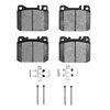 1551-0145-15 5000 Advanced Low-Metallic Brake Pads & Hardware Kit, 1985-1991 Mercedes-Benz, Position: Front - image 2