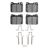1551-0145-16 5000 Advanced Low-Metallic Brake Pads & Hardware Kit, 1980-1985 Mercedes-Benz, Position: Front - image 2