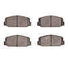 1551-0178-00 5000 Advanced Semi-Metallic Brake Pads, 1970-1979 Lexus/Toyota/Scion, Position: Front - image 1
