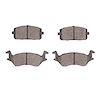1551-0180-00 5000 Advanced Semi-Metallic Brake Pads, 1980-1984 Lexus/Toyota/Scion, Position: Front - image 1
