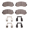 1551-0195-02 5000 Advanced Semi-Metallic Brake Pads & Hardware Kit, 1976-1987 Multiple Makes/Models, Position: Front - image 1