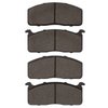 1551-0197-09 5000 Advanced Semi-Metallic Brake Pads & Hardware Kit, 1979-1983 Lexus/Toyota/Scion, Position: Front - image 1