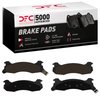 1551-0204-00 5000 Advanced Semi-Metallic Brake Pads, 1982-1990 Ford/Lincoln/Mercury/Mazda, Position: Rear - image 4