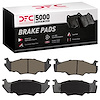 1551-0206-00 5000 Advanced Semi-Metallic Brake Pads, 1980-1984 Audi/Volkswagen, Position: Front - image 1
