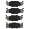 1551-0206-00 5000 Advanced Semi-Metallic Brake Pads, 1980-1984 Audi/Volkswagen, Position: Front - image 2