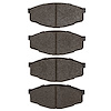 1551-0207-00 5000 Advanced Ceramic Brake Pads, 1981-1995 Lexus/Toyota/Scion, Position: Front - image 1