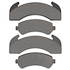 1551-0225-00 5000 Advanced Semi-Metallic Brake Pads, 1979-2012 Multiple Makes/Models, Position: Fr,Fr & Rr,Rr