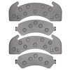 1551-0225-00 5000 Advanced Semi-Metallic Brake Pads, 1979-2012 Multiple Makes/Models, Position: Fr,Fr & Rr,Rr - image 2
