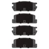 1551-0235-00 5000 Advanced Semi-Metallic Brake Pads, 1981-1985 Ford/Lincoln/Mercury/Mazda, Position: Rear - image 2