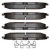 1551-0242-00 5000 Advanced Ceramic Brake Pads, 1992-1999 Lexus/Toyota/Scion, Position: Front - image 3
