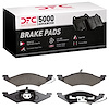 1551-0257-00 5000 Advanced Semi-Metallic Brake Pads, 1983-1994 Ford/Lincoln/Mercury/Mazda, Position: Front - image 1