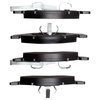 1551-0257-00 5000 Advanced Semi-Metallic Brake Pads, 1983-1994 Ford/Lincoln/Mercury/Mazda, Position: Front - image 3