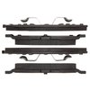 1551-0262-00 5000 Advanced Semi-Metallic Brake Pads, 1984-1988 GM, Position: Rear - image 3