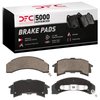 1551-0262-00 5000 Advanced Semi-Metallic Brake Pads, 1984-1988 GM, Position: Rear - image 4
