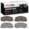 1551-0263-00 5000 Advanced Ceramic Brake Pads, 1984-1989 Lexus/Toyota/Scion, Position: Front - image 1