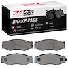 1551-0266-00 5000 Advanced Ceramic Brake Pads, 1987-1988 Infiniti/Nissan, Position: Front - image 1