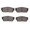 1551-0276-00 5000 Advanced Semi-Metallic Brake Pads, 1982-1987 Acura/Honda, Position: Front - image 1