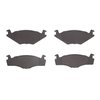 1551-0280-00 5000 Advanced Semi-Metallic Brake Pads, 1984-2009 Audi/Volkswagen, Position: Front - image 2