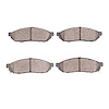 1551-0281-00 5000 Advanced Semi-Metallic Brake Pads, 1980-1983 Acura/Honda, Position: Front - image 1