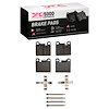 1551-0288-01 5000 Advanced Low-Metallic Brake Pads & Hardware Kit, 1984-1989 Porsche, Position: Rear - image 1